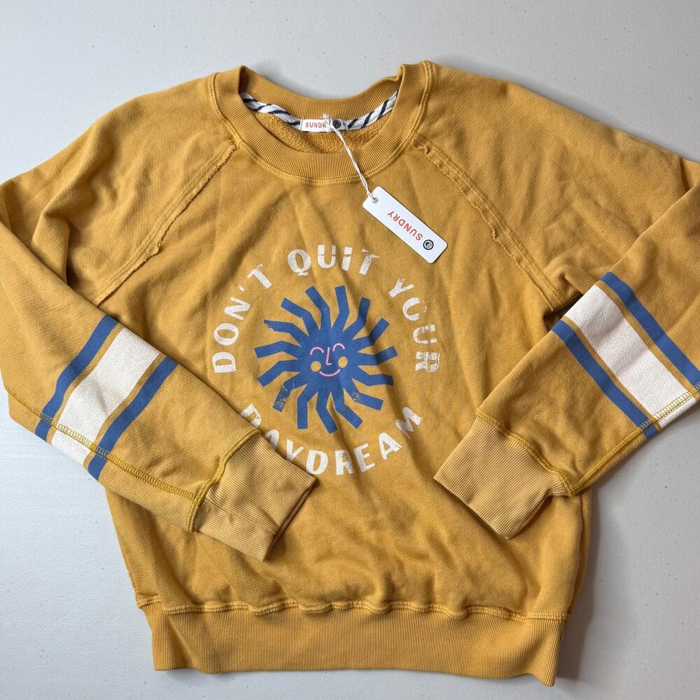 NWT Sundry Daydream Raglan Sweatshirt Women’s Size Medium